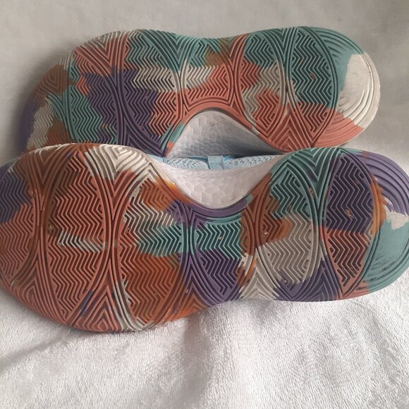 ELAPHURUS BASKETBALL SHOES MULTICOLOR BREATHABLE TRENDY SNEAKERS~WOMENS SIZE 6.5 - Picture 5 of 5